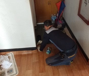 자활참여주민 주거환경개선 자원봉사 이미지